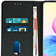 Avizar Étui Xiaomi Redmi Note 10 5G/Poco M3 Pro Porte-carte Fonction Support Noir pas cher