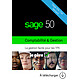 Sage 50 Comptabilité + Gestion commerciale - Licence 1 an - 1 utilisateur - A télécharger Logiciel comptabilité & gestion (Français, Windows)