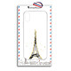 LaCoqueFrançaise Coque iPhone X/Xs silicone transparente Motif Illumination de paris ultra resistant pas cher