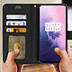 Avis Avizar Housse OnePlus 7 Pro Étui Folio Portefeuille Soft Touch Support Vidéo noir