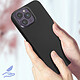 Acheter Avizar Coque pour iPhone 14 Pro Max Silicone Semi-rigide Finition Soft-touch Fine  noir
