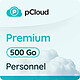 pCloud Premium Personnel 500 Go – Licence perpétuelle - A télécharger Logiciel de sauvegarde et partage en ligne (Multilingue, multiplateformes)