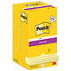 POST-IT Bloc-note adhésif Super Sticky Notes, 76 x 76 mm 8+4 jaune Notes repositionnable