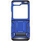 Avizar Coque Antichoc pour Samsung Galaxy Z Flip 5 Anti-chutes 3m Béquille Support  Bleu - Une coque antichoc bleu de la série Defender protégeant efficacement votre Samsung Galaxy Z Flip 5