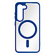 Avizar Coque MagSafe pour Samsung Galaxy S23 Dos Rigide Contour Silicone Mat  Bleu - Coque de protection réalisée spécifiquement pour Samsung Galaxy S23