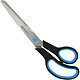 WESTCOTT Ciseaux Easy Grip, longueur: 247 mm, bleu/noir Ciseaux