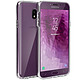 Avizar Coque Samsung Galaxy J4 Protection Silicone + Arrière Polycarbonate Transparent Coque spécialement conçue pour Samsung Galaxy J4