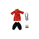 Original Character - Accessoires pour figurines Nendoroid Doll Outfit Set: Long Length Chinese Rouge Accessoires Original Character pour figurines Nendoroid Doll Outfit Set: Long Length Chinese Outfit (Red).