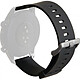 PURO Bracelet Silicone Icon pour Universel 22mm Noir Grâce à son matériau en silicone, il est flexible et doux au toucher.