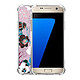 Avis LaCoqueFrançaise Coque Samsung Galaxy S7 anti-choc souple angles renforcés transparente Motif Fleurs parme