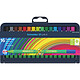 SCHNEIDER Stylo Feutre Fibre Combinable Link-It 1,0 assorti Étui chevalet box 16 Crayon feutre
