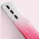 Avizar Coque pour Samsung Galaxy S23 FE Paillette Silicone Semi rigide Fine Blanc / Rose pas cher