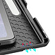 Dux Ducis Étui pour Samsung Galaxy Tab S9 Plus Support Vidéo Clavier Domo  Noir pas cher