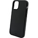 PURO Coque de protection Icon pour iPhone 13 mini Noir Texture lisse et douce au toucher