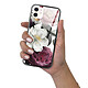 Acheter LaCoqueFrançaise Coque iPhone 12 Mini Coque Soft Touch Glossy Fleurs roses Design