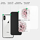 Acheter LaCoqueFrançaise Coque iPhone X/Xs Coque Soft Touch Glossy Rose Pivoine Design