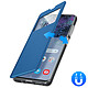 Avizar Housse pour Samsung Galaxy S20 avec Fenêtre Porte-carte Fonction Support Vidéo Bleu pas cher
