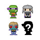 Les Tortues Ninja - Pack 4 figurines Bitty POP! Donatello 2,5 cm Pack de 4 figurines Les Tortues Ninja Bitty POP! Donatello 2,5 cm.