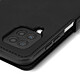 Avizar Étui Samsung A12 Porte-cartes Support vidéo Double Languette noir pas cher