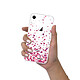 Evetane Coque iPhone Xr silicone transparente Motif Confettis De Coeur ultra resistant pas cher