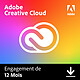 Adobe Creative Cloud all Apps - Particuliers - Licence 1 an - 1 utilisateur - A télécharger Logiciel suite de création multimédia (Multilingue, Windows, MacOS, iOS, Android)
