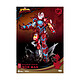 Marvel Comics - Diorama D-Stage Maximum Venom Iron Man Special Edition 16 cm pas cher