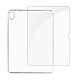 Avizar Coque pour iPad 10 2022 Silicone Souple et Film Verre Trempé 9H  Transparent Pack de protection intégrale 360° spécialement conçu pour iPad 10.9 2022