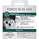 Force Glass Protecteur d'objectif de caméra pour iPhone 14 / 14 Plus Original Ultra-résistant Argent pas cher