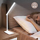 Acheter Avizar Lampe de bureau LED pliable avec Fonction minuterie Port de charge USB - Blanc