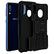 Avizar Coque Samsung Galaxy A20e Bi matière Rigide et Silicone Béquille Support Noir Coque de protection spécialement conçue pour le Samsung Galaxy A20e