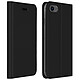 Dux Ducis Housse Apple iPhone SE 2020 et 2022, iPhone 7 et 8 Étui Folio Porte-carte Support Vidéo  Noir Revêtement en éco-cuir avec un effet satiné pour un rendu moderne et élégant.