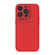 Myway Coque pour iPhone 14 Pro Max Smoothie en TPU Rouge Offre une protection totale à votre mobile