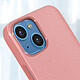 Mercury Coque pour iPhone 13 Silicone Gel Flexible Effet Brillant  Rose pas cher