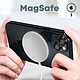 Avis Avizar Coque MagSafe pour iPhone 14 Silicone Protection Caméra  Contour Chromé Noir