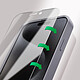 Acheter 4smarts Verre Trempé pour iPhone 15 Pro Max Dureté 9H Anti-espion Second Glass