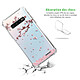 Avis Evetane Coque Samsung Galaxy S10 anti-choc souple angles renforcés transparente Motif Chute De Fleurs