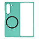 Avizar Coque MagSafe pour Samsung Galaxy Z Fold 5 Rigide Design Fin  Turquoise - Coque MagSafe turquoise conçue pour optimiser l'utilisation du Samsung Galaxy Z Fold 5