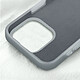 Acheter Avizar Coque pour iPhone 16 Pro Max Silicone Intérieur Doux Bord Surélevé Gris