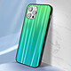 Acheter Avizar Coque iPhone 12 et 12 Pro Bi-matière Holographique Brillant Fine Légère vert
