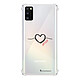 LaCoqueFrançaise Coque Samsung Galaxy A41 anti-choc souple angles renforcés transparente Motif Coeur Noir Amour Coque Samsung Galaxy A41 anti-choc souple angles renforcés transparente Coeur Noir Amour