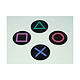  Sony PlayStation - Pack 4 sous-verres Icons Playstation