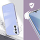 Avis Avizar Coque Intégrale pour Samsung Galaxy A34 5G Arrière Rigide et Avant Souple Transparent