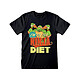 Les Tortues Ninja - T-Shirt Ninja Diet - Taille M T-Shirt Les Tortues Ninja, modèle Ninja Diet.