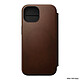 Acheter Nomad Folio Modern Cuir pour iPhone 15 Marron