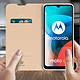 Avis Dux Ducis Housse pour Motorola Moto E7 Porte-carte et Support Vidéo  Rose