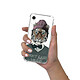Evetane Coque iPhone Xr anti-choc souple angles renforcés transparente Motif Tigre Fashion pas cher