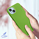 Acheter Avizar Coque pour iPhone 14 Silicone Semi-rigide Finition Soft-touch Fine  vert