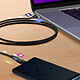 Hoko Cable  USB vers Micro-USB 2.4A Connectique rotative 1.2m Noir pas cher