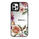 LaCoqueFrançaise Coque iPhone 12/12 Pro miroir Amour en fleurs Design Coque iPhone 12/12 Pro miroir Amour en fleurs Design