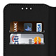 Acheter Avizar Etui folio Noir Éco-cuir pour Samsung Galaxy J6
